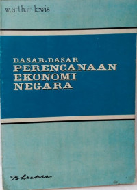 Image of Dasar - Dasar Perencanaan Ekonomi Negara