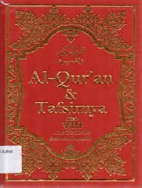 Image of Al-Qur'an & Tafsirnya jilid VIII Juz 22-23-24