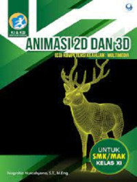 Image of Animasi 3 Dimensi untuk SMK/MAK