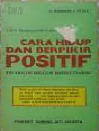 Image of Cara Hidup dan Berpikir Positif