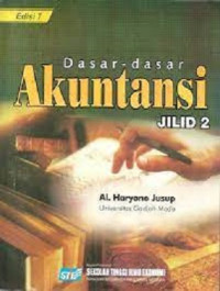 Image of Dasar - Dasar Akuntansi Jilid 2