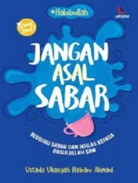Image of Jangan Asal Sabar