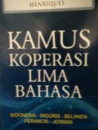 Image of Kamus Koperasi Lima Bahasa