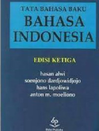 Image of Tata Bahasa Baku Bahasa Indonesia