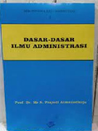 Image of Dasar Dasar ilmu Administrasi