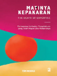 Image of Matinya Kepakaran : The Death of Expertise