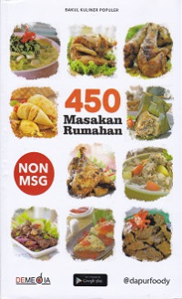 Image of 450 Masakan Rumahan