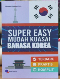 Image of Super Easy Mudah Kuasai Bahasa Korea